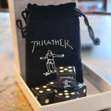 Thrasher Pins and Patches