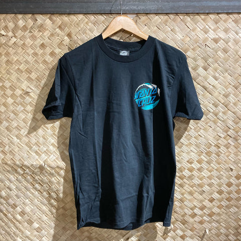 Santa Cruz Wave Dot Shirt - Black